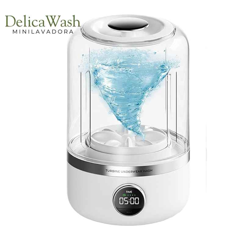 DelicaWash - Mini Lavadora Portátil USB
