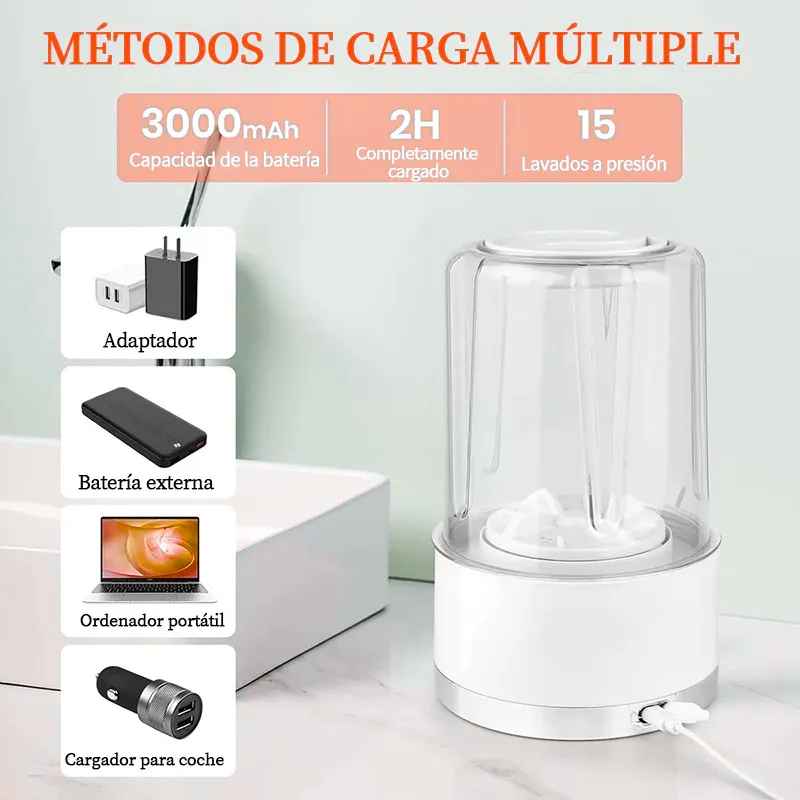 DelicaWash - Mini Lavadora Portátil USB