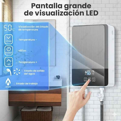 ComfortHeat Pro - Agua Caliente Instantánea, Sin Gas
