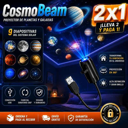 CosmoBeam 2x1 🔥 Proyector LED de Planetas