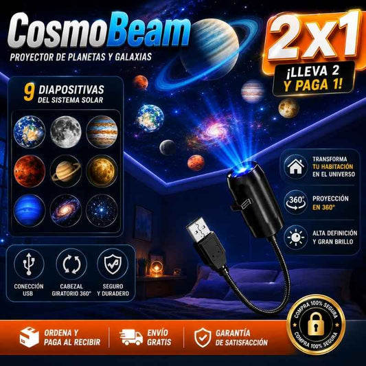 CosmoBeam 2x1 🔥 Proyector LED de Planetas
