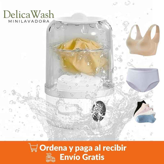 DelicaWash - Mini Lavadora Portátil USB
