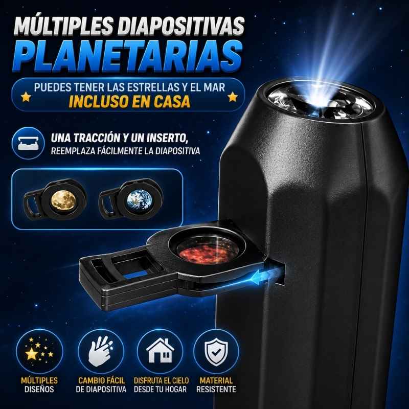 CosmoBeam 2x1 🔥 Proyector LED de Planetas
