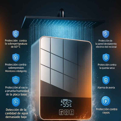 ComfortHeat Pro - Agua Caliente Instantánea, Sin Gas