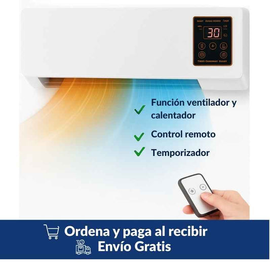 ComfortHeat 2 en 1: Ventilador-Calefactor