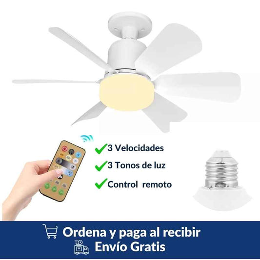 Lámpara Ventilador CozyVent