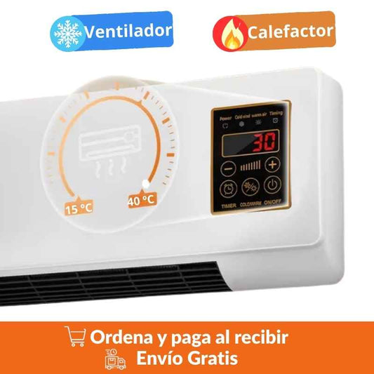 ComfortHeat 2 en 1: Ventilador-Calefactor