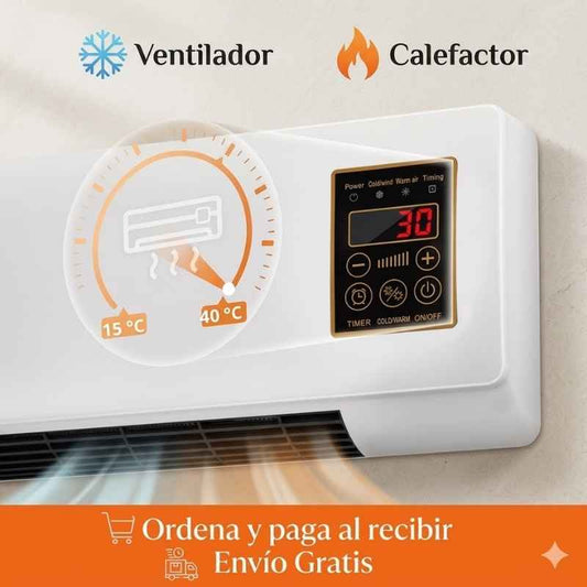 ComfortHeat 2 en 1: Ventilador-Calefactor