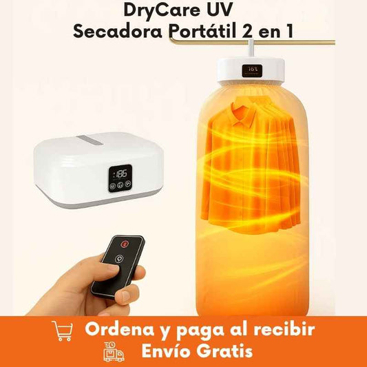 DryCare UV - Secadora Portátil 2 en 1